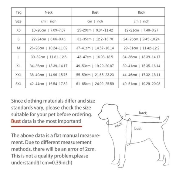 Dog Tee Brand New for Small Dogs Onesie Dog Mom Chihuahua - Picture 5 of 5